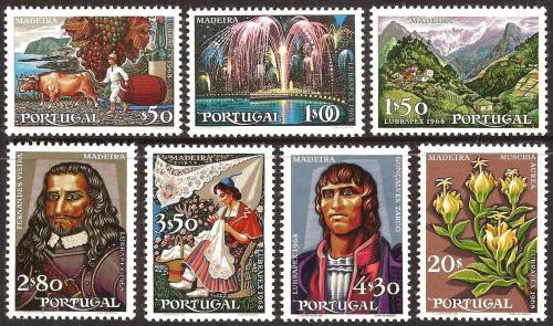 Poštové známky Portugalsko 1968 Výstava LUBRAPEX Mi# 1060-66 Kat 20€