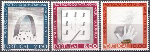 Poštové známky Portugalsko 1975 Architektúra Mi# 1298-1300 Kat 7.50€