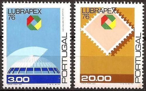 Poštové známky Portugalsko 1976 Výstava LUBRAPEX ’76 Mi# 1330-31