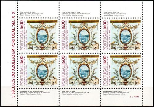 Poštové známky Portugalsko 1984 Ozdobná kachle, azulej Mi# 1640 Bogen Kat 6.50€
