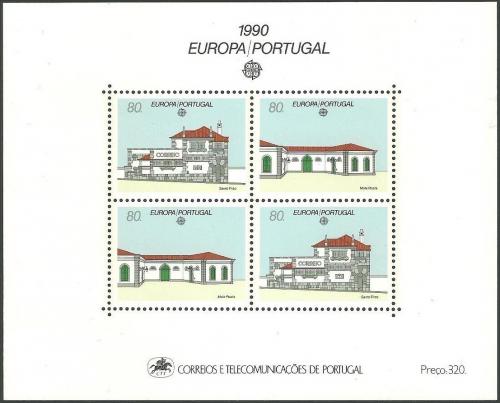 Potov znmky Portugalsko 1990 Eurpa CEPT, architektura Mi# Block 71 Kat 15 - zvi obrzok