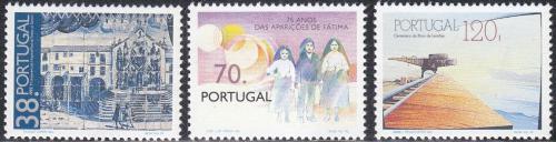 Poštové známky Portugalsko 1992 Výroèí Mi# 1924-26