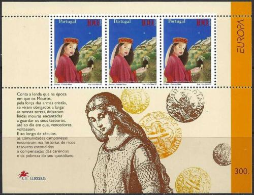 Poštové známky Portugalsko 1997 Európa CEPT Mi# Block 124 Kat 10€ 	