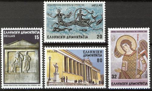 Poštové známky Grécko 1985 Atény Mi# 1594-97