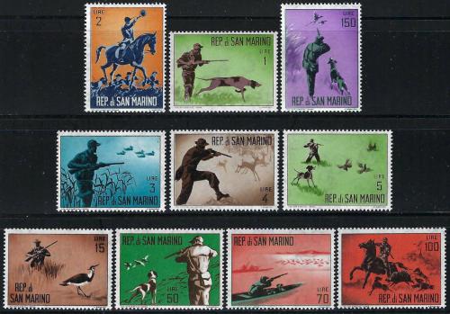Poštové známky San Marino 1962 Lov Mi# 739-48
