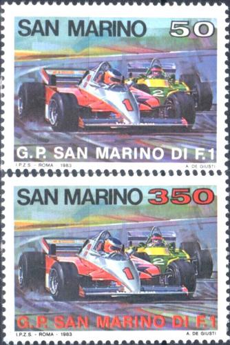 Poštové známky San Marino 1983 Formule Mi# 1282-83