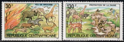 Potov znmky SAR 1984 Africk fauna Mi# 1004-05 Kat 8.50 - zvi obrzok