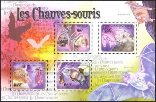 Poštové známky SAR 2011 Netopiere Mi# 3033-36 Kat 10€