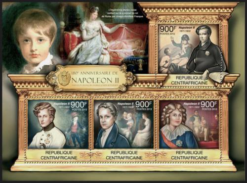 Potov znmky SAR 2012 Napoleon II. Mi# 3692-95 Kat 16