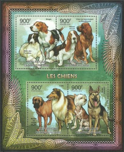 Poštové známky SAR 2012 Psy Mi# 3677-80 Kat 16€