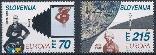 Potov znmky Slovinsko 1994 Eurpa CEPT, objavy Mi# 80-81 Kat 7.50 - zvi obrzok