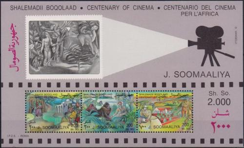 Potov znmky Somlsko 1995 Kino, 100. vroie Mi# Block 35