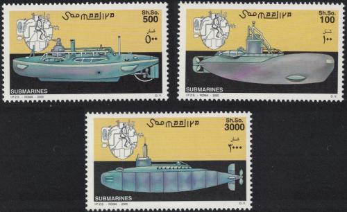 Potov znmky Somlsko 2000 Ponorky Mi# 815-17 Kat 14 - zvi obrzok
