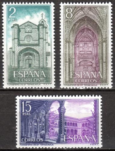 Poštové známky Španielsko 1972 Kláštor Santo Tomás Mi# 2006-08