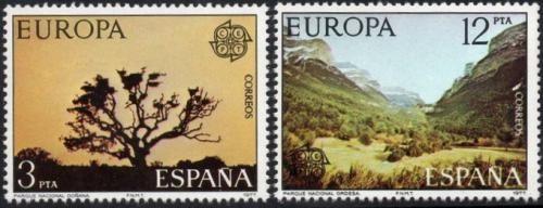 Poštovní známky Španìlsko 1977 Evropa CEPT, krajina Mi# 2299-2300