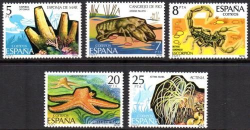 Poštovní známky Španìlsko 1979 Fauna Mi# 2423-27