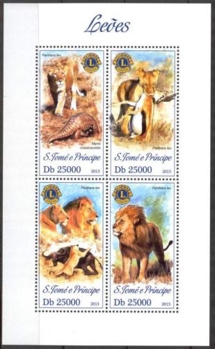 Poštové známky Svätý Tomáš 2013 Levy Mi# 5291-94 Kat 10€