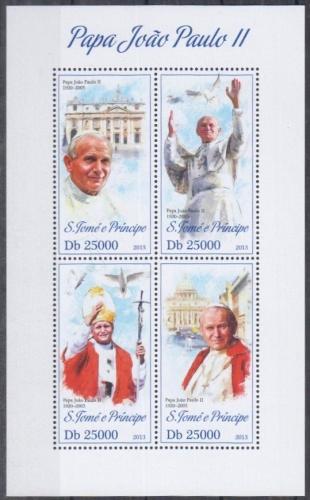 Potov znmky Svt Tom 2013 Pape Jan Pavel II. Mi# 5331-34 Kat 10 - zvi obrzok