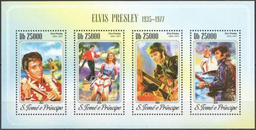 Potovn znmky Svat Tom 2014 Elvis Presley Mi# 5945-48 Kat 10