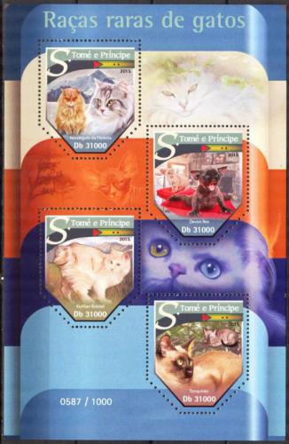 Poštové známky Svätý Tomáš 2015 Vzácné maèky Mi# 6425-28 Kat 12€