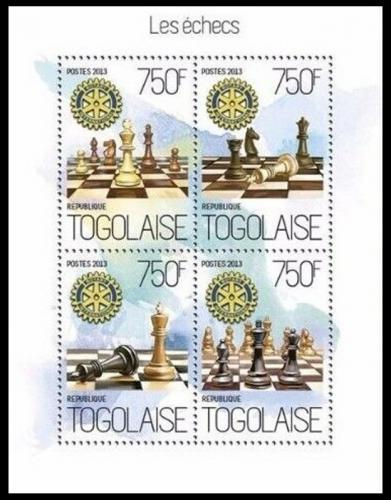 Poštové známky Togo 2013 Šach Mi# 5491-94 Kat 12€