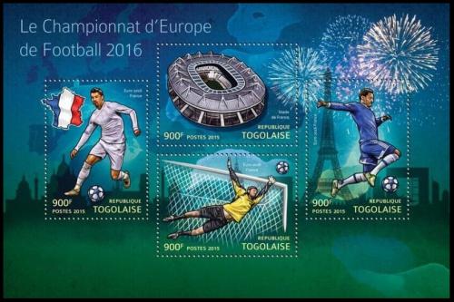 Poštové známky Togo 2015 ME ve futbale Mi# 6972-75 Kat 14€