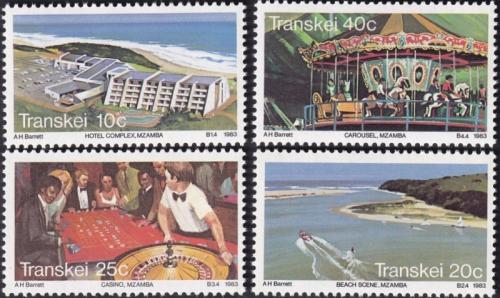 Potov znmky Transkei, JAR 1983 Turistick zaujmavosti Mi# 120-23