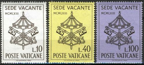 Poštové známky Vatikán 1963 Znak papeže Mi# 429-31 