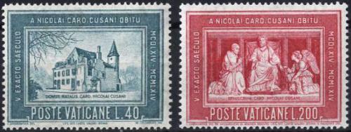 Poštové známky Vatikán 1964 Mikuláš Kusánský Mi# 462-63