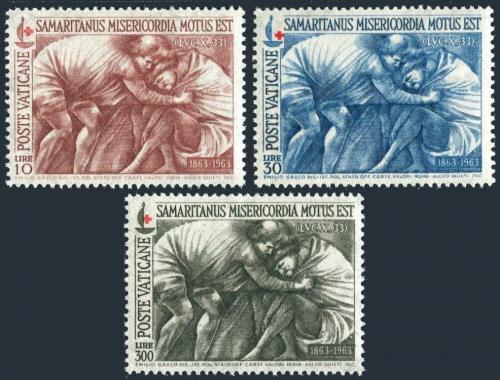 Poštové známky Vatikán 1964 Umenie, Emilio Greco Mi# 459-61