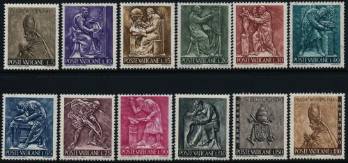Poštové známky Vatikán 1966 Profese Mi# 490-501