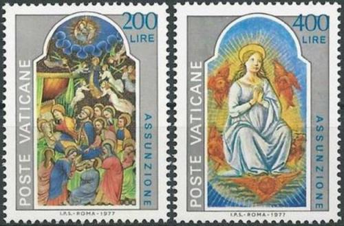 Poštové známky Vatikán 1977 Miniatury Mi# 703-04