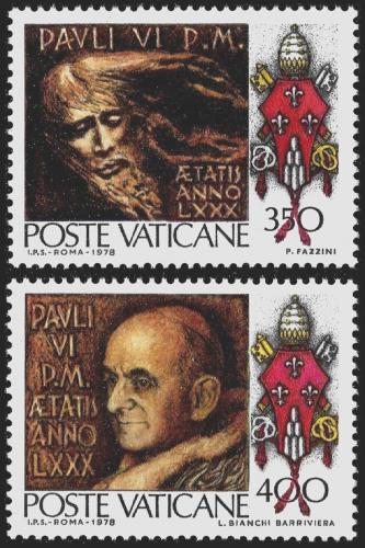 Poštové známky Vatikán 1978 Umenie Mi# 718-19