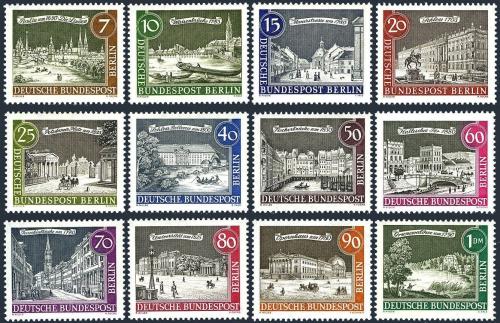 Poštové známky Západný Berlín 1962 Starý Berlín Mi# 218-29