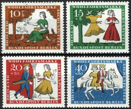 Poštové známky Západný Berlín 1965 Popelka Mi# 266-69