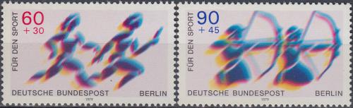 Potov znmky Zpadn Berln 1979 porty Mi# 596-97
