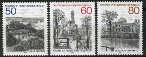 Poštové známky Západný Berlín 1982 Berlín Mi# 685-87