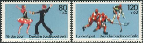 Potov znmky Zpadn Berln 1983 porty Mi# 698-99