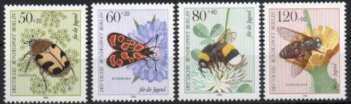 Poštové známky Západný Berlín 1984 Hmyz Mi# 712-15 Kat 7.50€