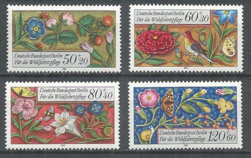 Poštové známky Západný Berlín 1985 Kniha modliteb Mi# 744-47 Kat 8€