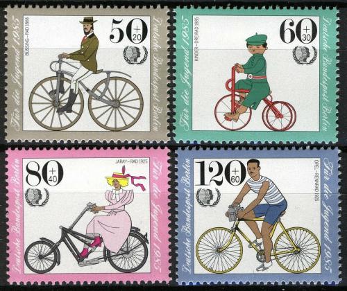 Poštové známky Západný Berlín 1985 Kola Mi# 735-38 Kat 9.50€