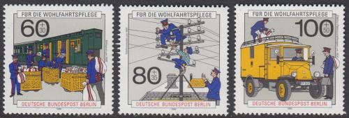 Poštové známky Západný Berlín 1990 Pošta Mi# 876-78 Kat 10€